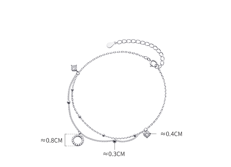 Bracelet femme doré ou argenté, zircon cubique, bohème – Vente Flash Bijoux