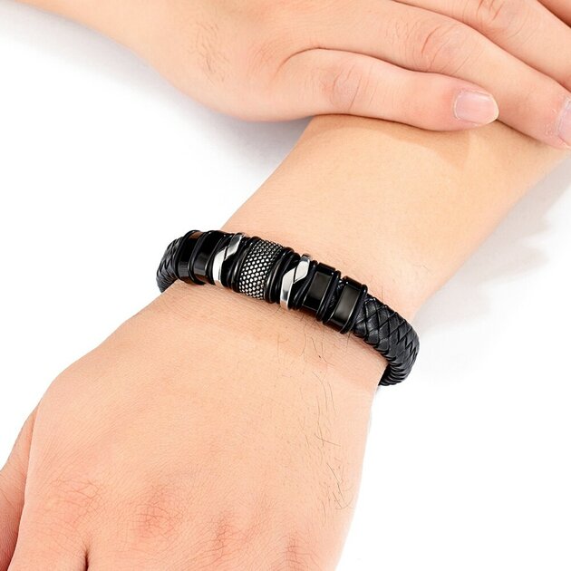 Bracelet femme acier inoxydable, romantique – Vente Flash Bijoux